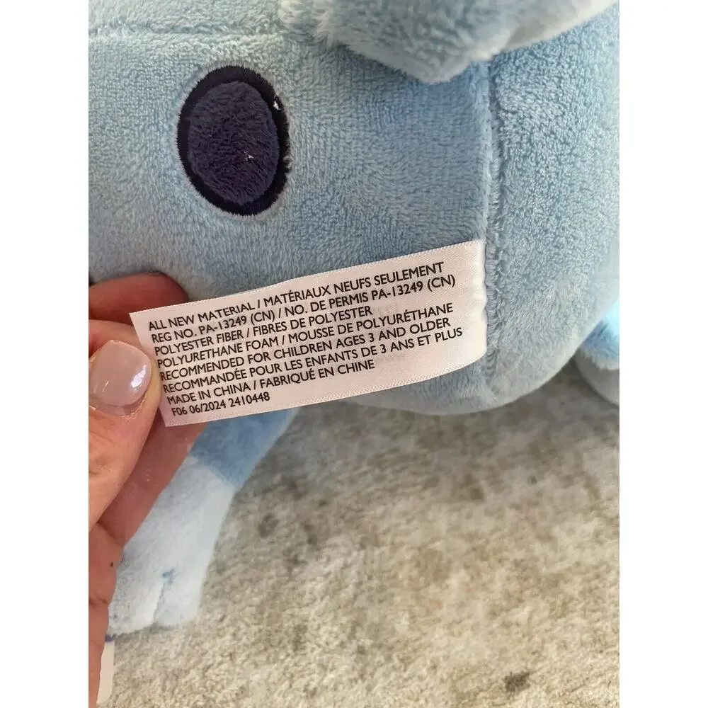 Christmas Bluey Plush Santa Hat NWT 20” Disney‎